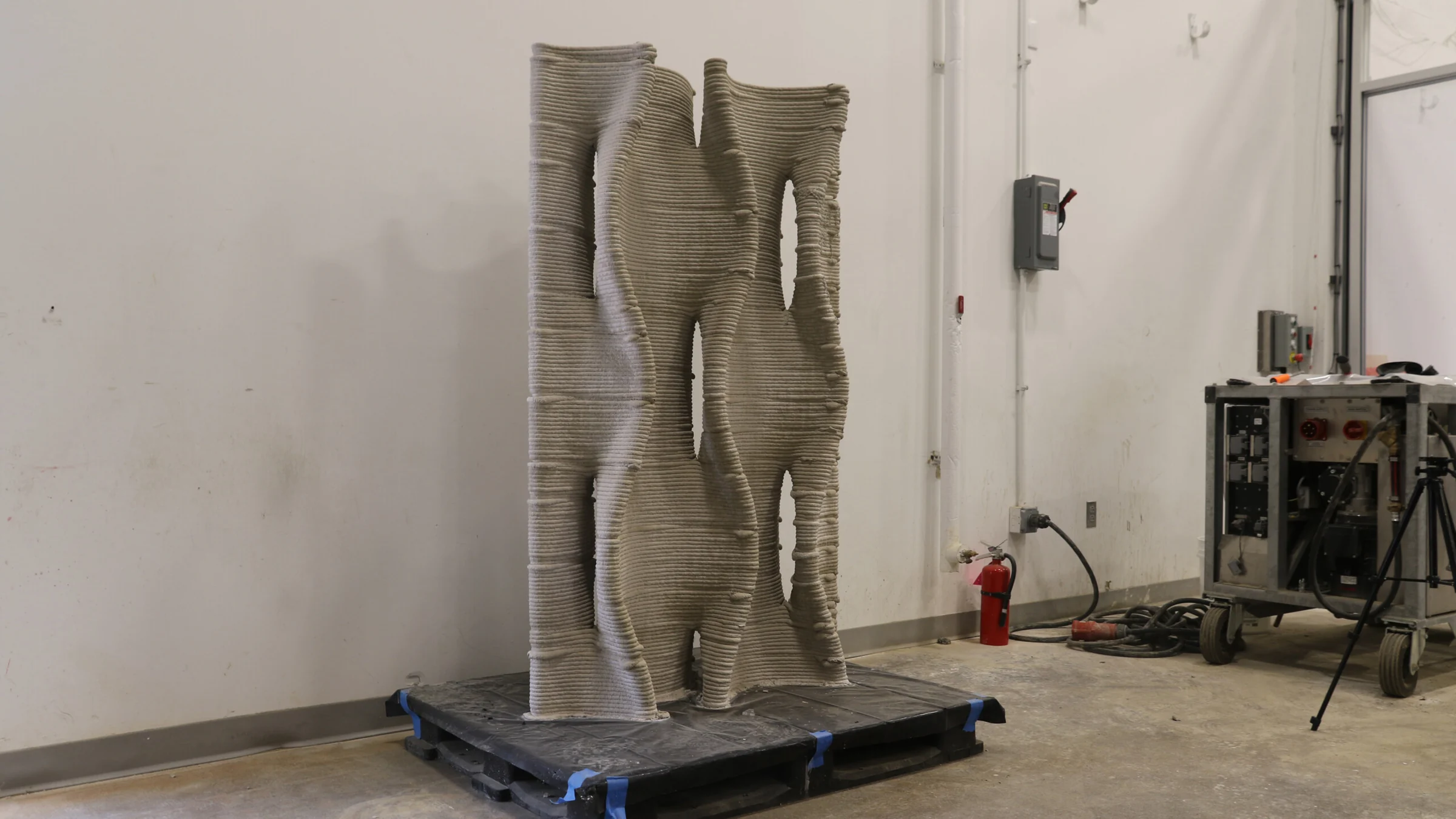 Automated Toolpath Design for 3D Concrete Printing — Printed components 2