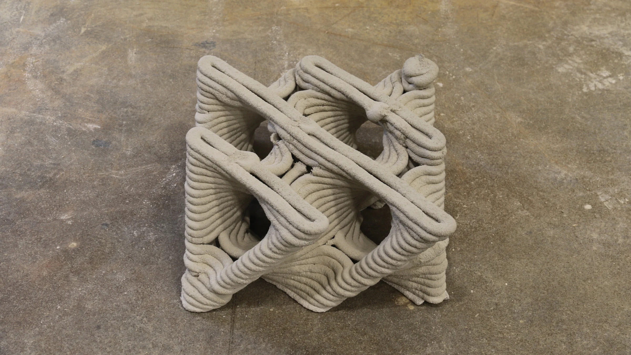 Automated Toolpath Design for 3D Concrete Printing — Printed components 3