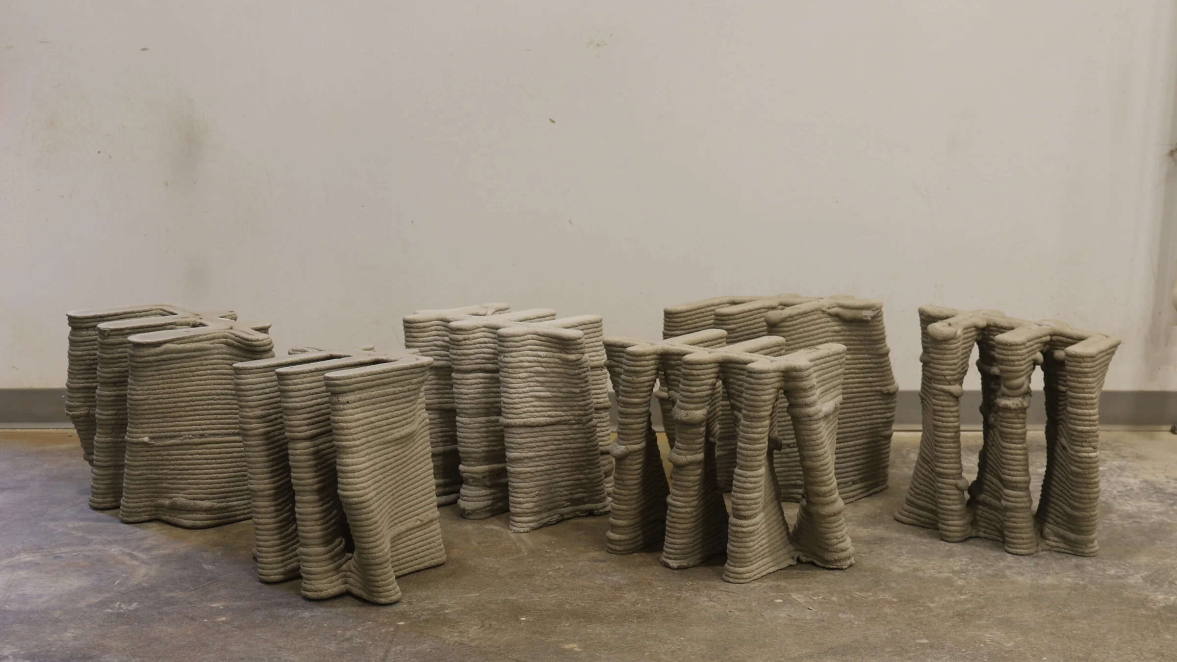 Automated Toolpath Design for 3D Concrete Printing — Printed components 7