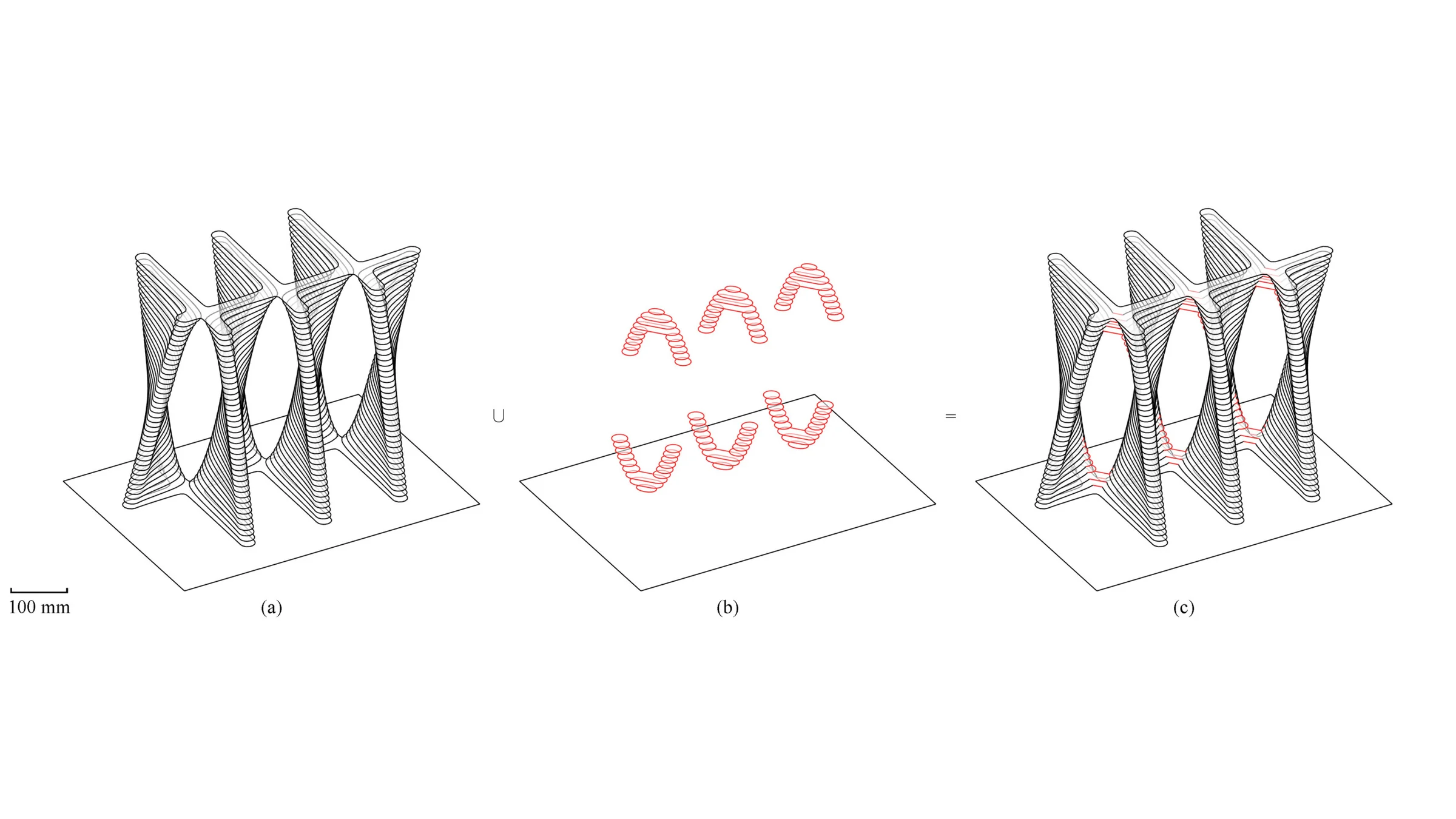 Automated Toolpath Design for 3D Concrete Printing — Buildability and continuous deposition 2