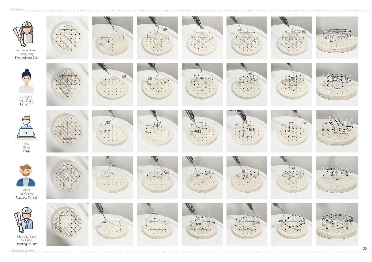 Building Robots: From Assembly to Fabrication and Interaction — Spatial winding documentation 4