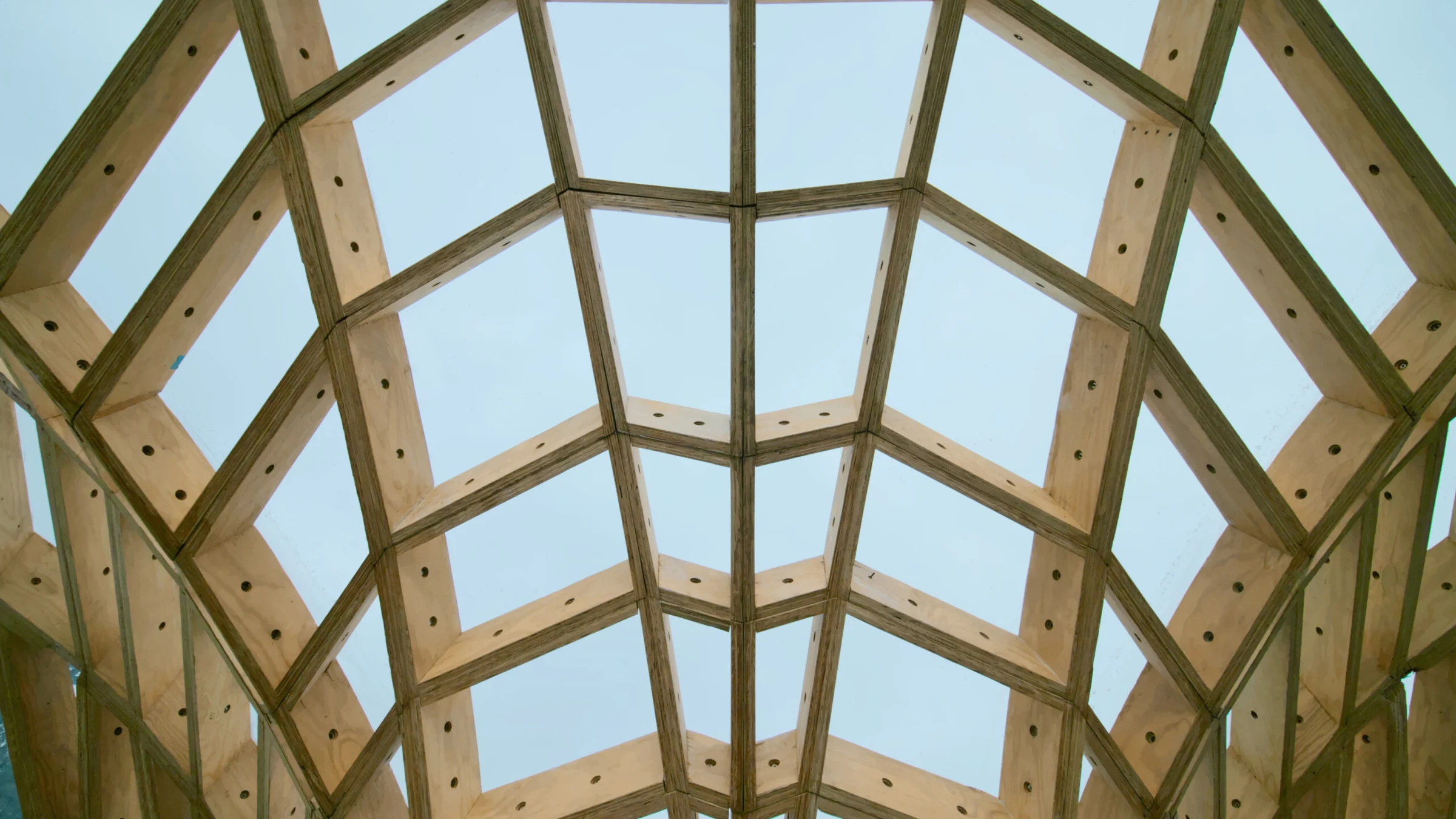 Floralis: an ETFE-Clad, Multilaminar Timber Structure — Shelter and interior 4