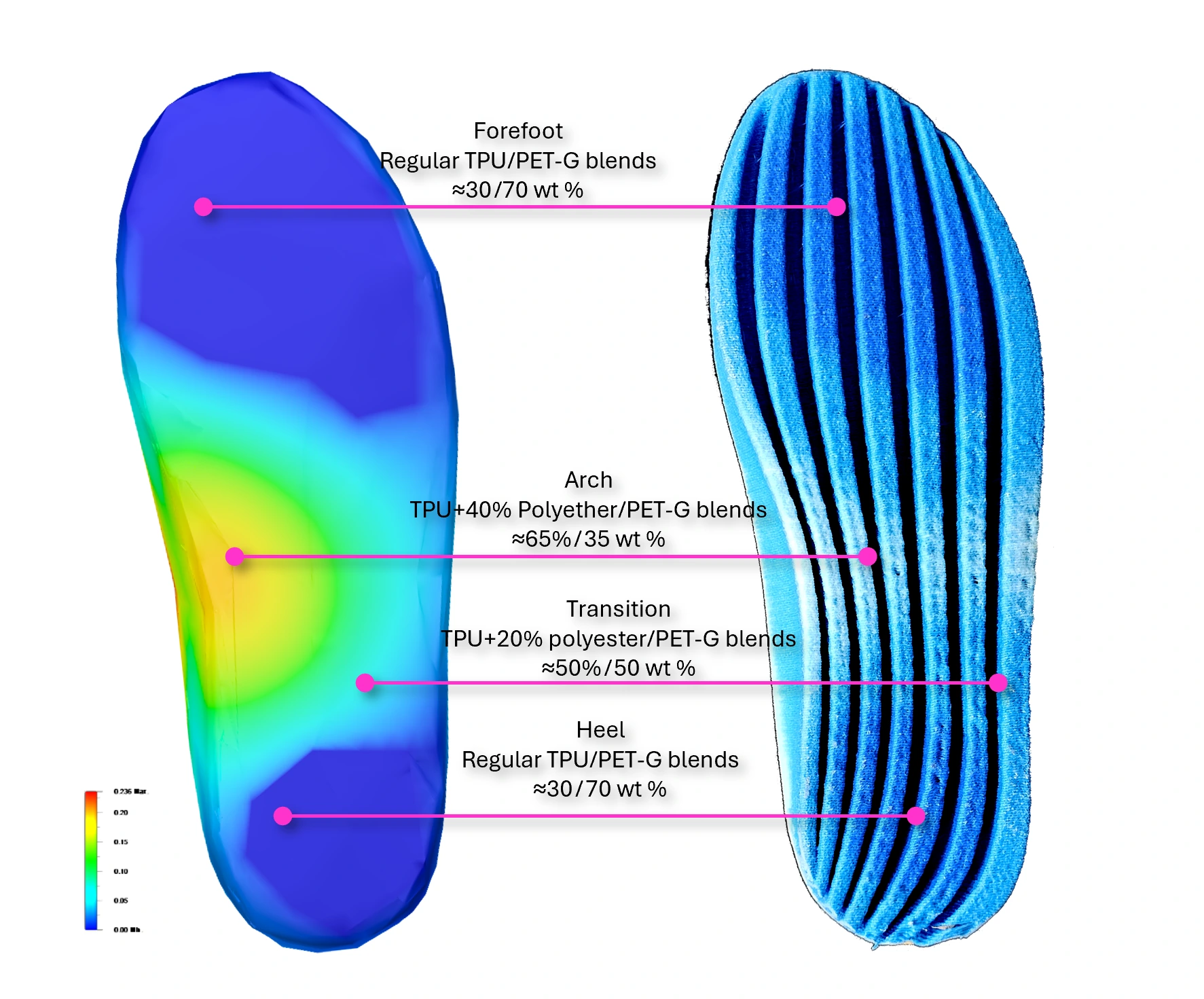 Embodied Material Gradients: Reframing 3D-Printed Footwear through Circular Multi-Material Fabrication — project image 1