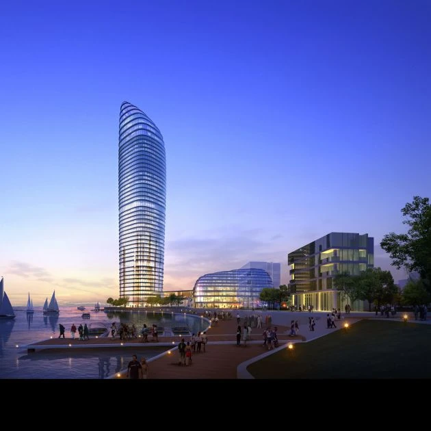 SERIES: Free-Form Façade Optimization design visualization