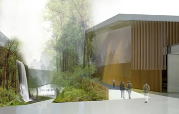 Shanghai Museum – Phase II — Views along the landscape route 2