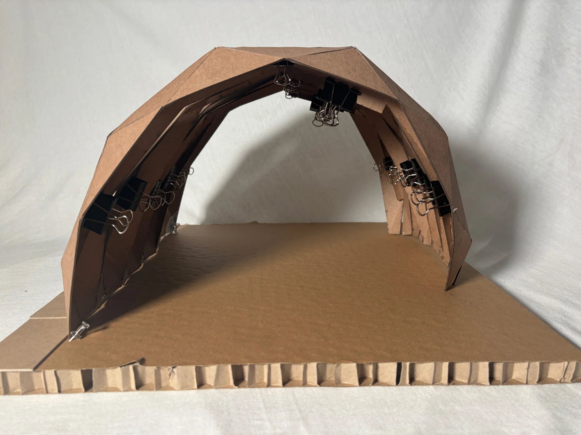Jordan Torkelson — interior view of the faceted arch and connections