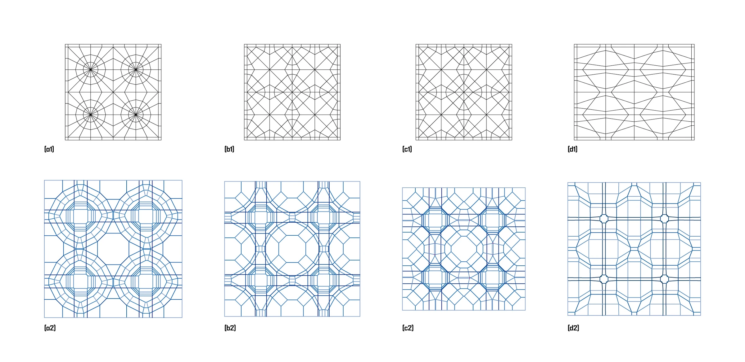Tuck-Folding: A Computational Method for the Flattening and Fabrication of Compression-Dominant Shell Structures — project image 1