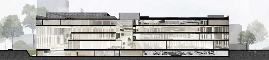 Undergraduate Architecture Thesis — Workplace renovation — Chuou Zhang 2