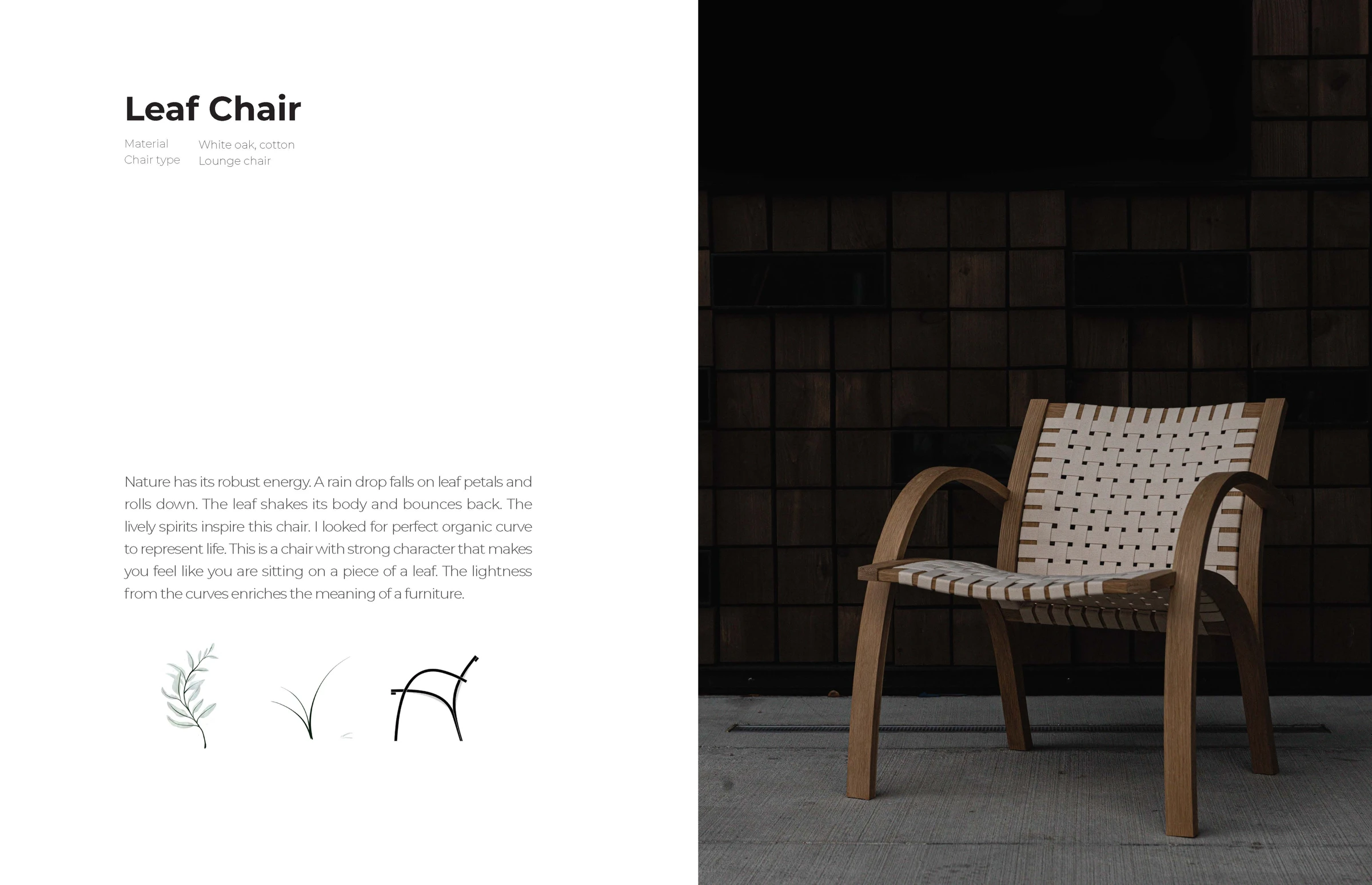 Undergraduate Product Design Thesis — Leaf Chair — Chuou Zhang 1